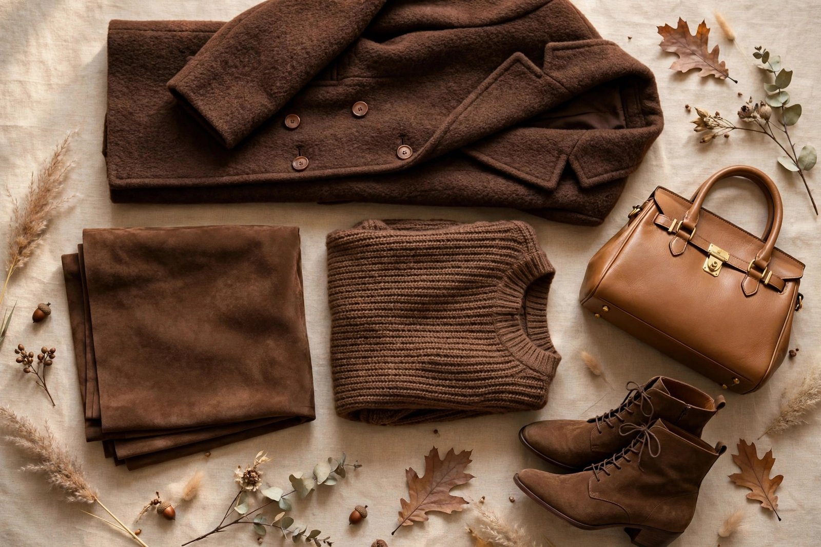 7. Monochrome Brown Layers