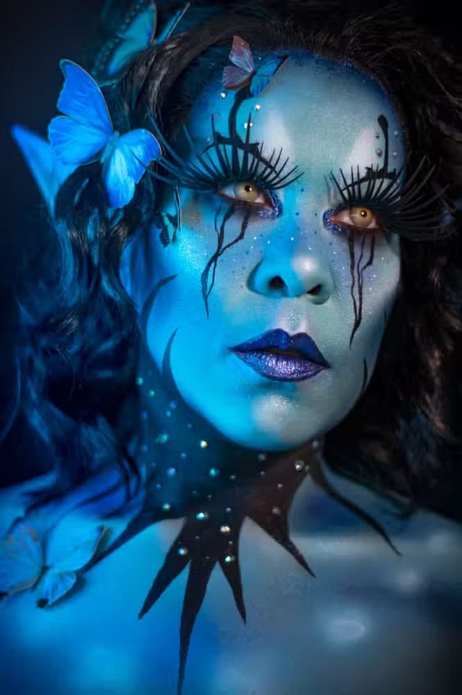 Blue Morpho Fairy: The Dreamy Showstopper