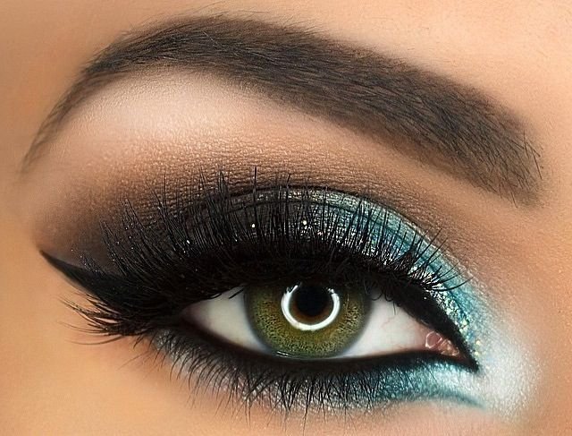 Smoky Siren Eyes and a Glossy Nude Lip