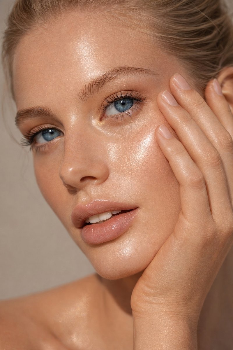 Step 1: The Porcelain Base — Cool-Toned and Glowing