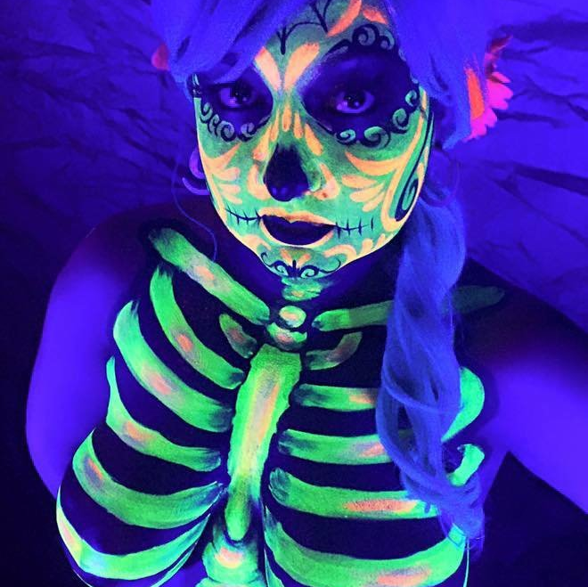 Step 3 (Optional): Neon Skeleton Line Work