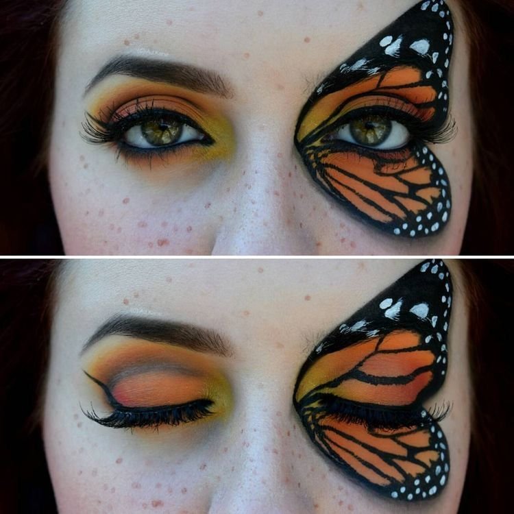 The Classic Monarch: Orange, Black & Instantly Recognizable